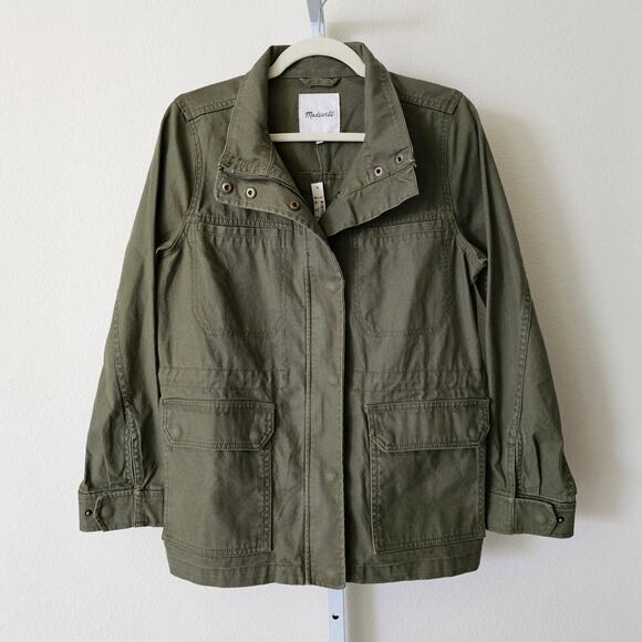 Madewell Jackets & Blazers - MADEWELL NWT Dispatch Military Inspired Jacket in Desert Olive  Sz M
